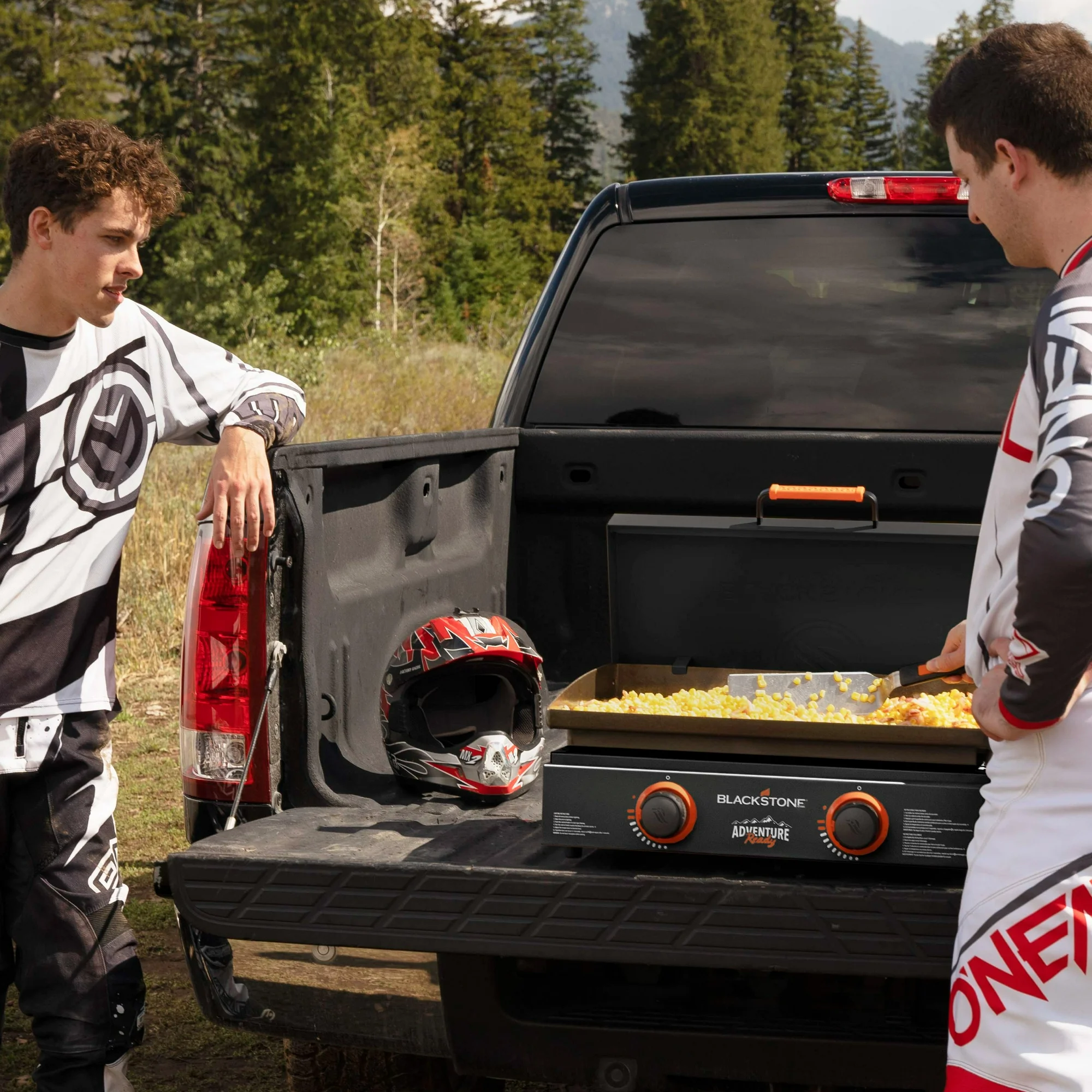 Blackstone 2-Burner 22" Adventure Ready Tabletop Griddle with Hard Cover and Carry Bag