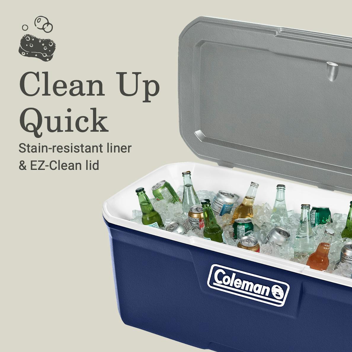 Coleman Classic Series 150-Quart Hard Cooler, Twilight