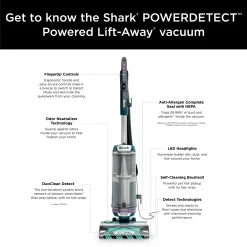Shark POWERDETECT Upright Vacuum Cleaner with DuoClean & Odor Neutralizer Technology