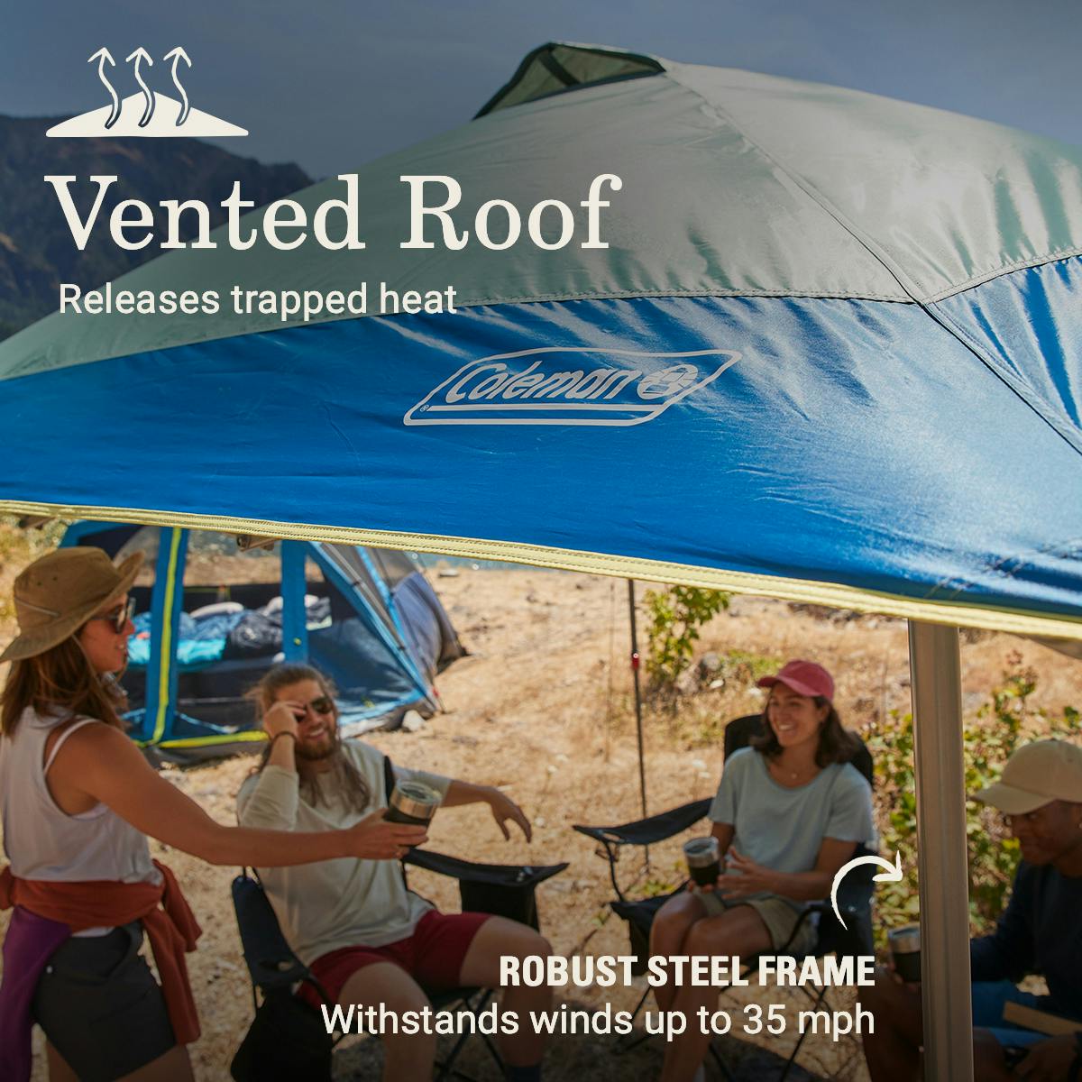 Coleman OASIS 13 x 13 Canopy - Moss
