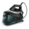 Rowenta Iron Steamer for Clothes, Master Steam Station, Professional Steam Iron For Clothes, Black Green, VR8338