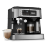 De'Longhi All-in-One Combination Coffee Maker & Espresso Machine + Advanced Adjustable Milk Frother, Black, COM532M