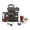Ninja Espresso & Coffee Maker & Barista System, 3 Espresso Brew Styles, Single-Serve Coffee & Nespresso Capsule Compatible, Black, CFN601
