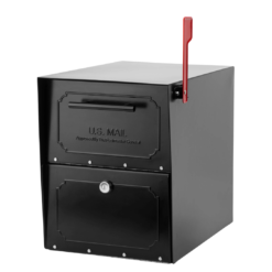 Architectural Mailboxes Oasis TriBolt Locking Metal Extra Large Mailbox Black