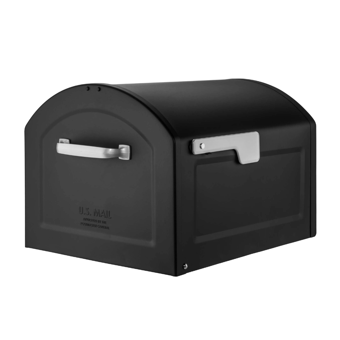 Architectural Mailboxes Centennial Metal Extra Large Mailbox Black