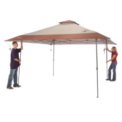Coleman 13 x 13 Instant Canopy Sun Shelter, Khaki