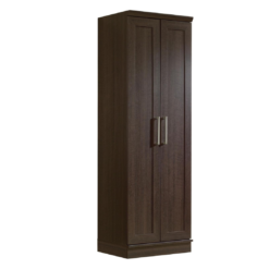 Sauder HomePlus Kitchen Pantry Storage Cabinet with Adjustable Shelves, Laundry Bathroom, L: 23.31