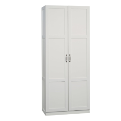 Sauder Select Storage Cabinet/ Pantry cabinets, White finish