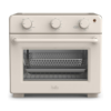 bella Air Fry Toaster Oven, 7 Preset Cooking Options, Dishwasher-Safe EverGood Coated Trays Included, 1700 Watt, Oatmilk