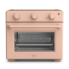 bella Air Fry Toaster Oven, 7 Preset Cooking Options, Dishwasher-Safe EverGood Coated Trays Included, 1700 Watt, Blossom
