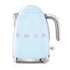 SMEG 50's Retro Style 7-Cup Electric Kettle, Pastel Blue