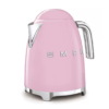 SMEG 50's Retro Style 7-Cup Electric Kettle, Pink