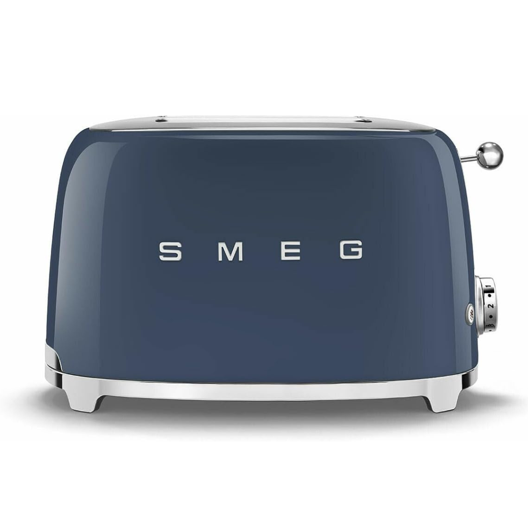 SMEG 50's Retro Style 2 Slice Toaster, Navy