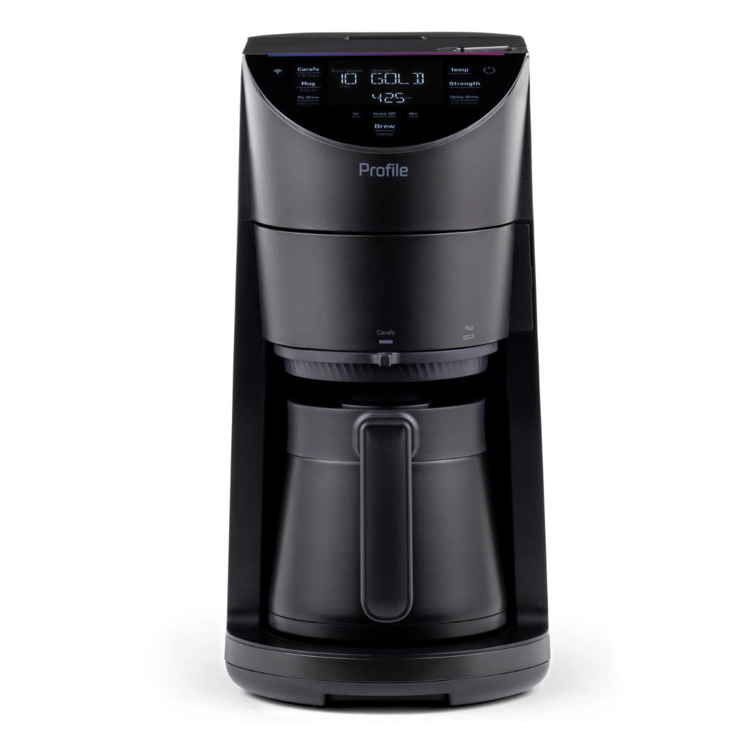 GE Profile Smart Grind and Brew Coffee Maker with Podless Single Serve