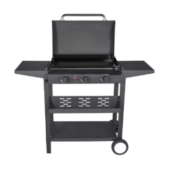 HONGGE 3-Burner Propane Flat Top Gas Grill Griddle, for BBQ, Camping