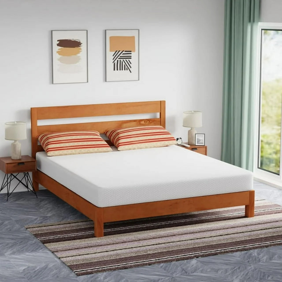 FDW 8 Inch Cool Touch Medium Firmness Memory Foam Mattress, California King
