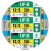 Southwire 250-Feet 12 / 3 Solid UF-B Wire W/G ( By-the-roll )