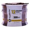 Southwire 500-Feet 12 -AWG Red Stranded Copper THHN wire ( By-the-roll )