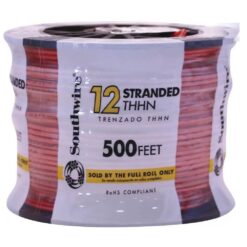 Southwire 500-Feet 12 -AWG Orange Stranded Copper THHN wire ( By-the-roll )