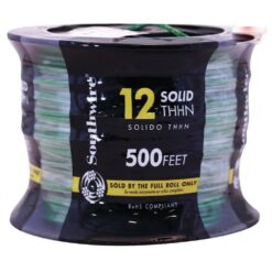 Southwire 500-Feet 12 -AWG Green Solid Copper THHN wire ( By-the-roll )