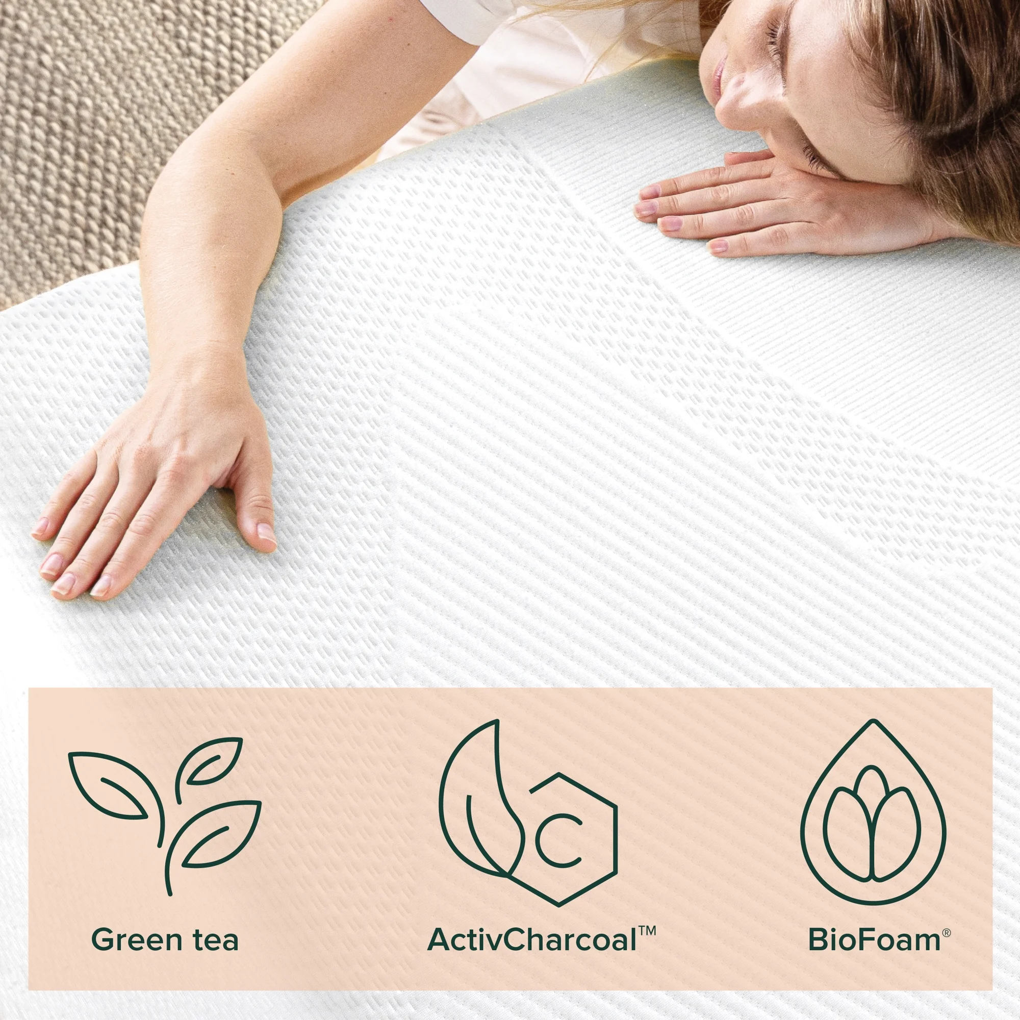 Zinus Spa Sensations Serenity 8" Memory Foam Mattress, Full