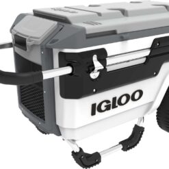 Igloo 70 Qt. Trailmate Roller Cooler, White/Grey/Black