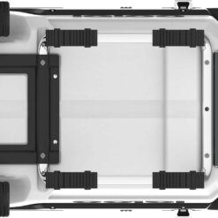 Igloo 70 Qt. Trailmate Roller Cooler, White/Grey/Black