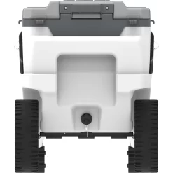 Igloo 70 Qt. Trailmate Roller Cooler, White/Grey/Black