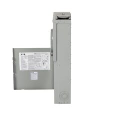 Eaton Type BR 200 -Amp 4 -Spaces 8 -Circuit Outdoor Main breaker meter combo Load Center