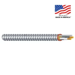 Southwire Duraclad 250-Feet 12 / 2 Solid Steel BX/AC Armored Cable