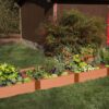 Frame It All 48-Inches W x 192-Inches L x 11-Inches H Brown Composite Raised Garden Bed