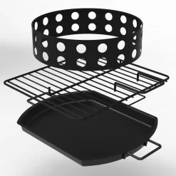 Dyna-Glo Signature Series 681-Sq. Inches Black Vertical Charcoal Smoker