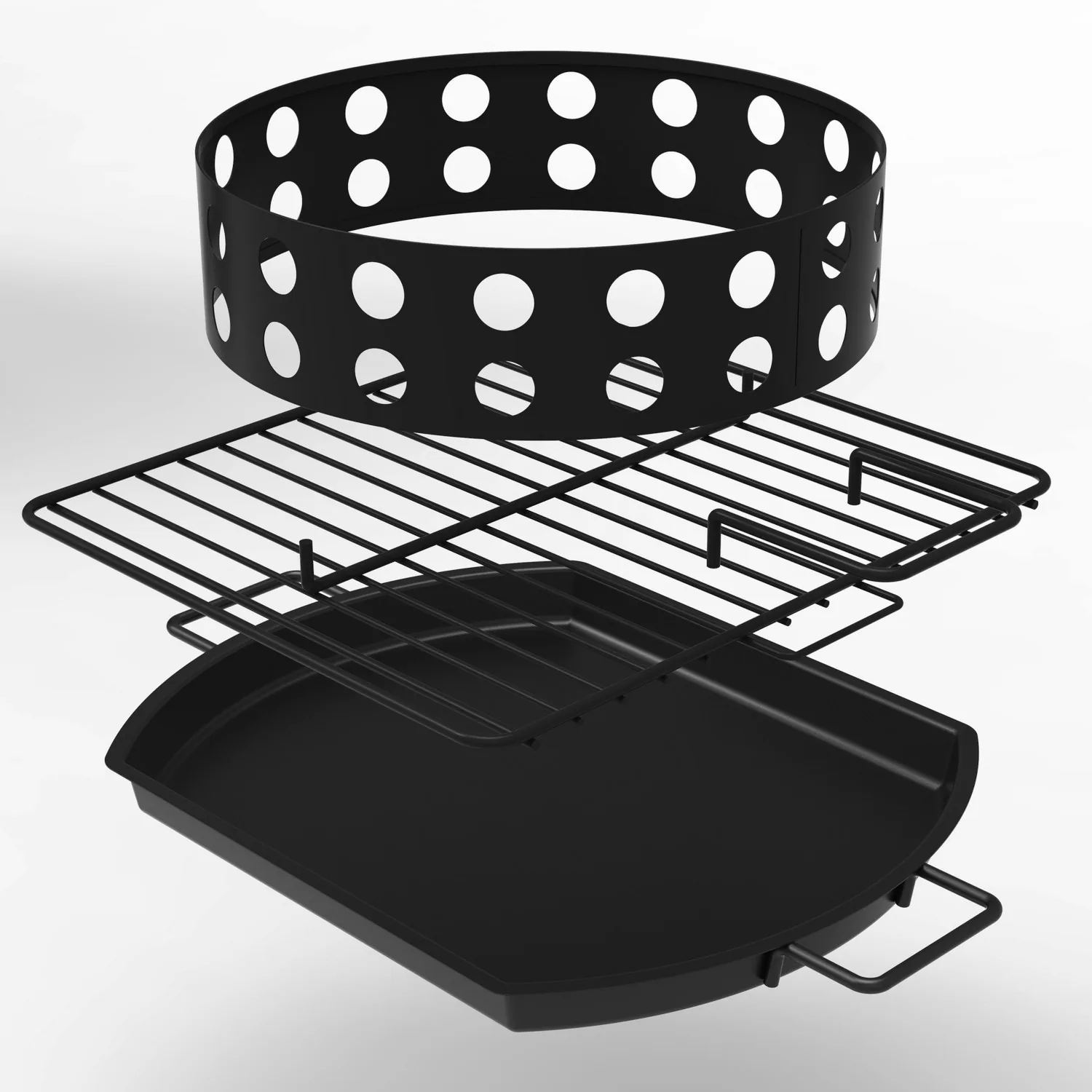 Dyna-Glo Signature Series 681-Sq. Inches Black Vertical Charcoal Smoker