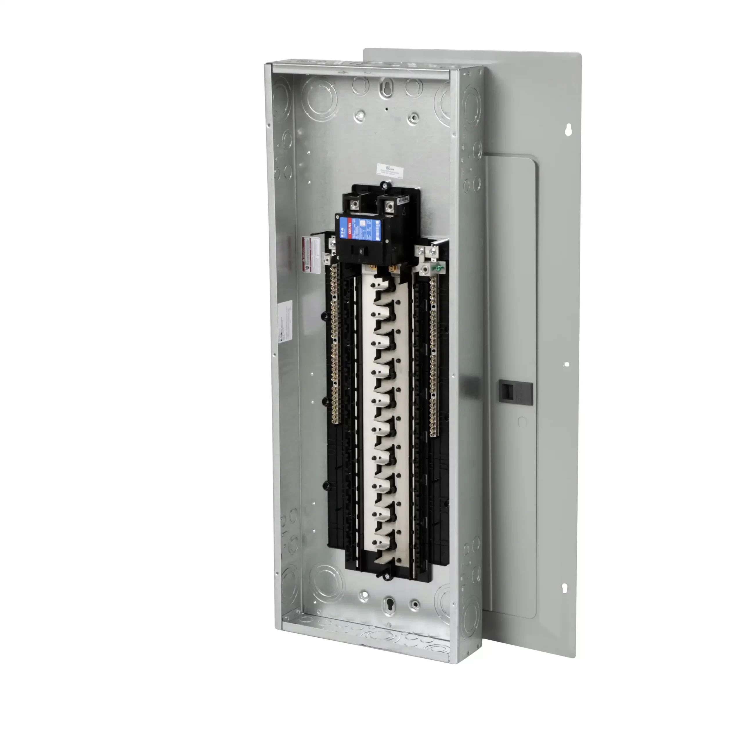 Eaton Type BR 200 -Amp 40 -Spaces 80 -Circuit Indoor Main breaker Plug-On Neutral Load Center (Value Pack)