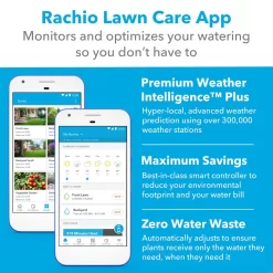 Rachio 16.0 -Station Digital Wi-Fi Compatible Indoor only Smart Compatible Irrigation Timer