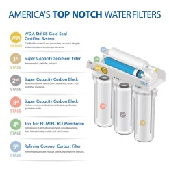 APEC Water ULTIMATE 5-stage Mechanical filtration Reverse Osmosis Filtration System