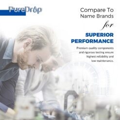 PureDrop RTW5 5 Stage RO Water System 5-stage Multi-method Reverse Osmosis Filtration System