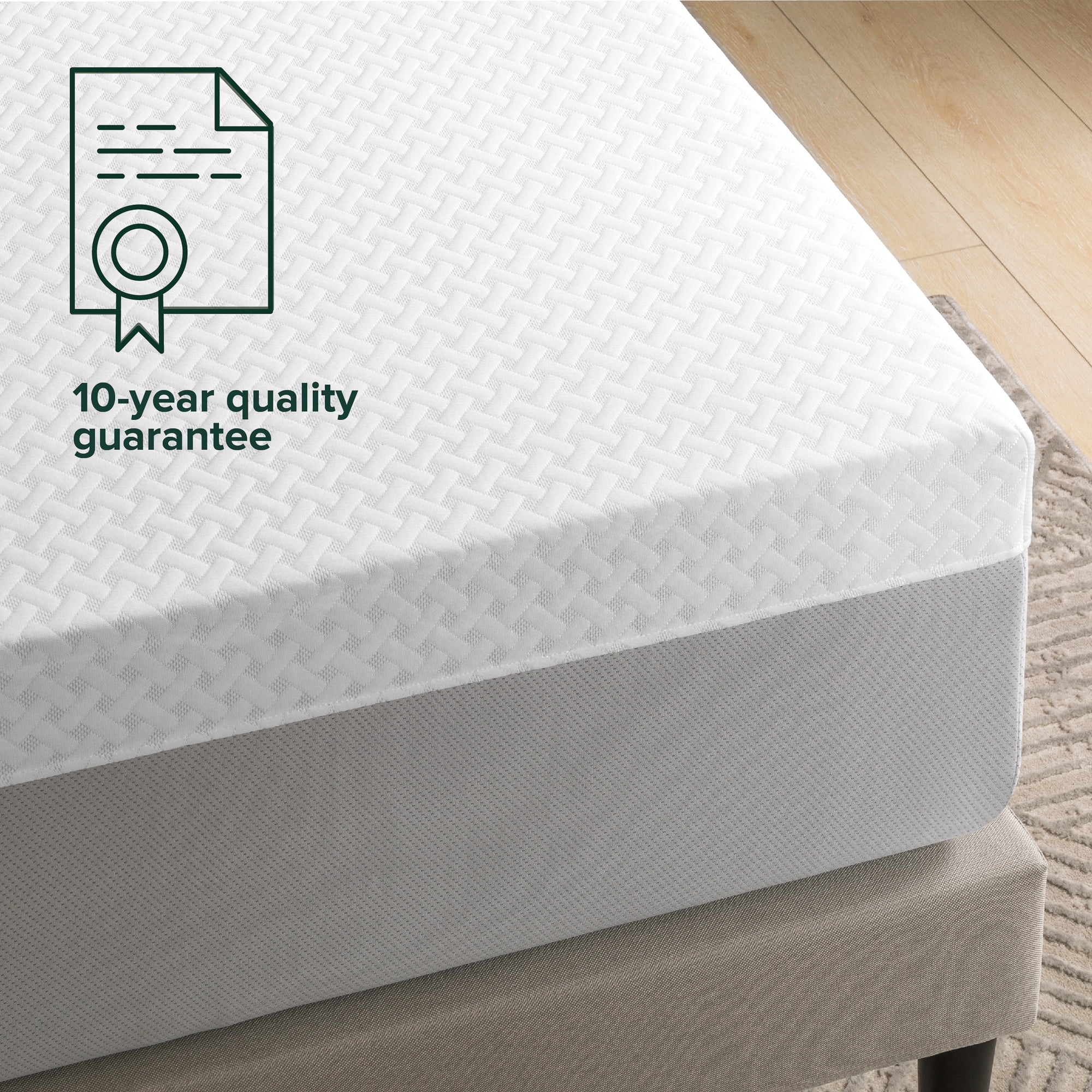 Zinus Cooling Airflow 12" Hybrid Mattress in a Box, Adult, Queen