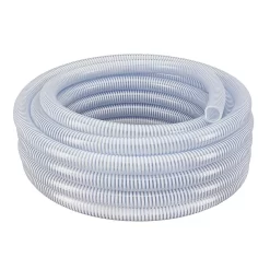 HydroMaxx 2-in ID x 25-ft Reinforced PVC Clear Suction hose