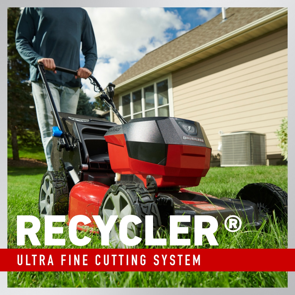 Toro Recycler 60-volt , ( 1 ) 6 Ah 21-in Self Propelled Battery Walk Mower ,Bagger Included
