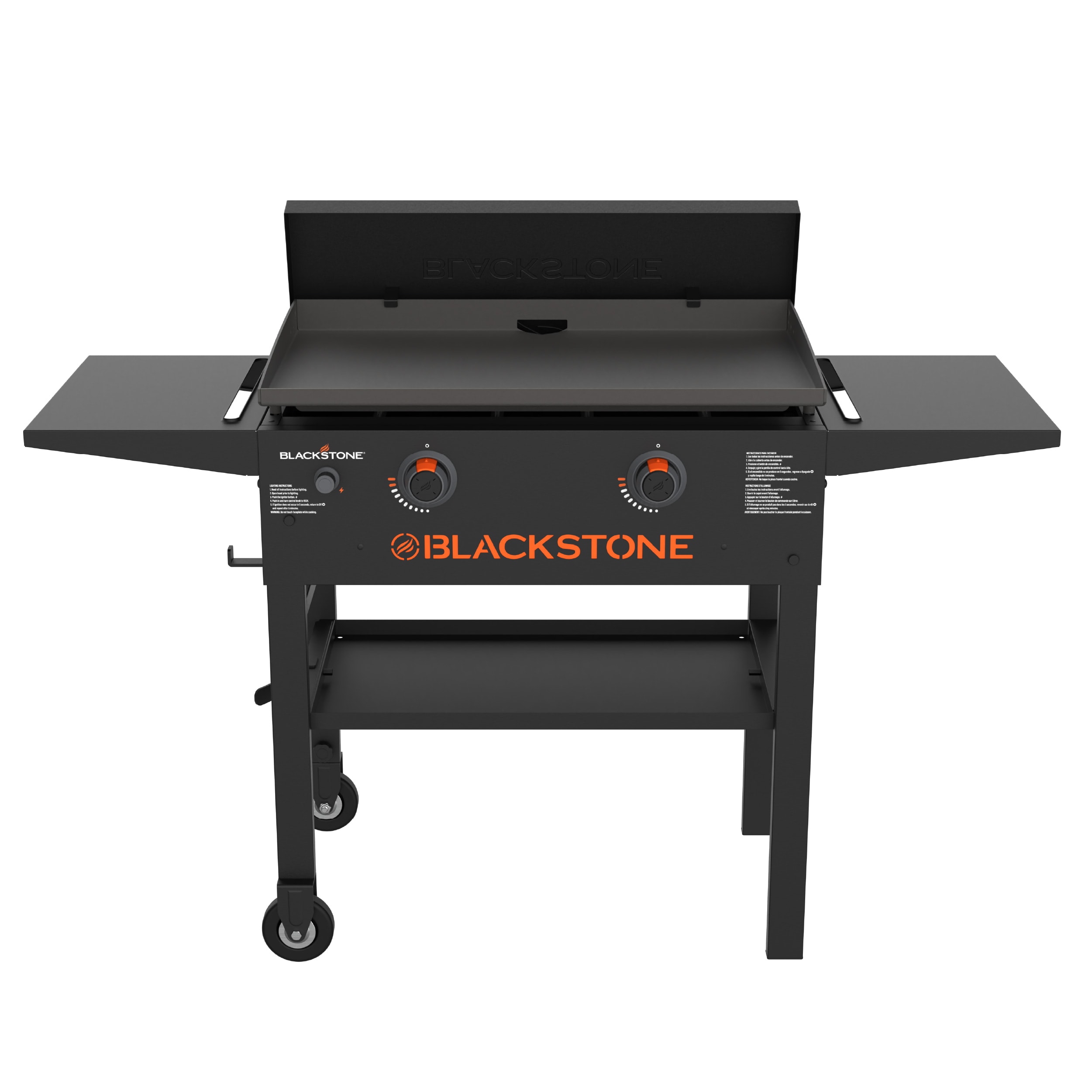 Blackstone 28" Original Griddle with Hard Cover 2 -Burner Liquid propane Flat Top Grill