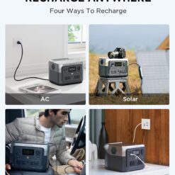 EcoFlow 512Wh RIVER 2 Max 500-Watts Portable Power Station