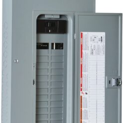 Square D Homeline 200 -Amp 30 -Spaces 60 -Circuit Indoor Main breaker Plug-On Neutral Load Center (Value Pack)