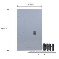 GE PowerMark Gold 200 -Amp 20 -Spaces 40 -Circuit Indoor Main lug Load Center (Value Pack)