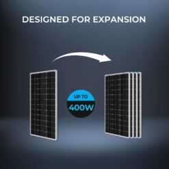 Renogy 2.0 -Module 41.8-Inches x 20.9-Inches 200.0-Watts Solar Panel