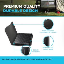 Renogy Monocrystalline 24.8-in x 20-in x 2.8-in 100-Watt Portable Solar Panel