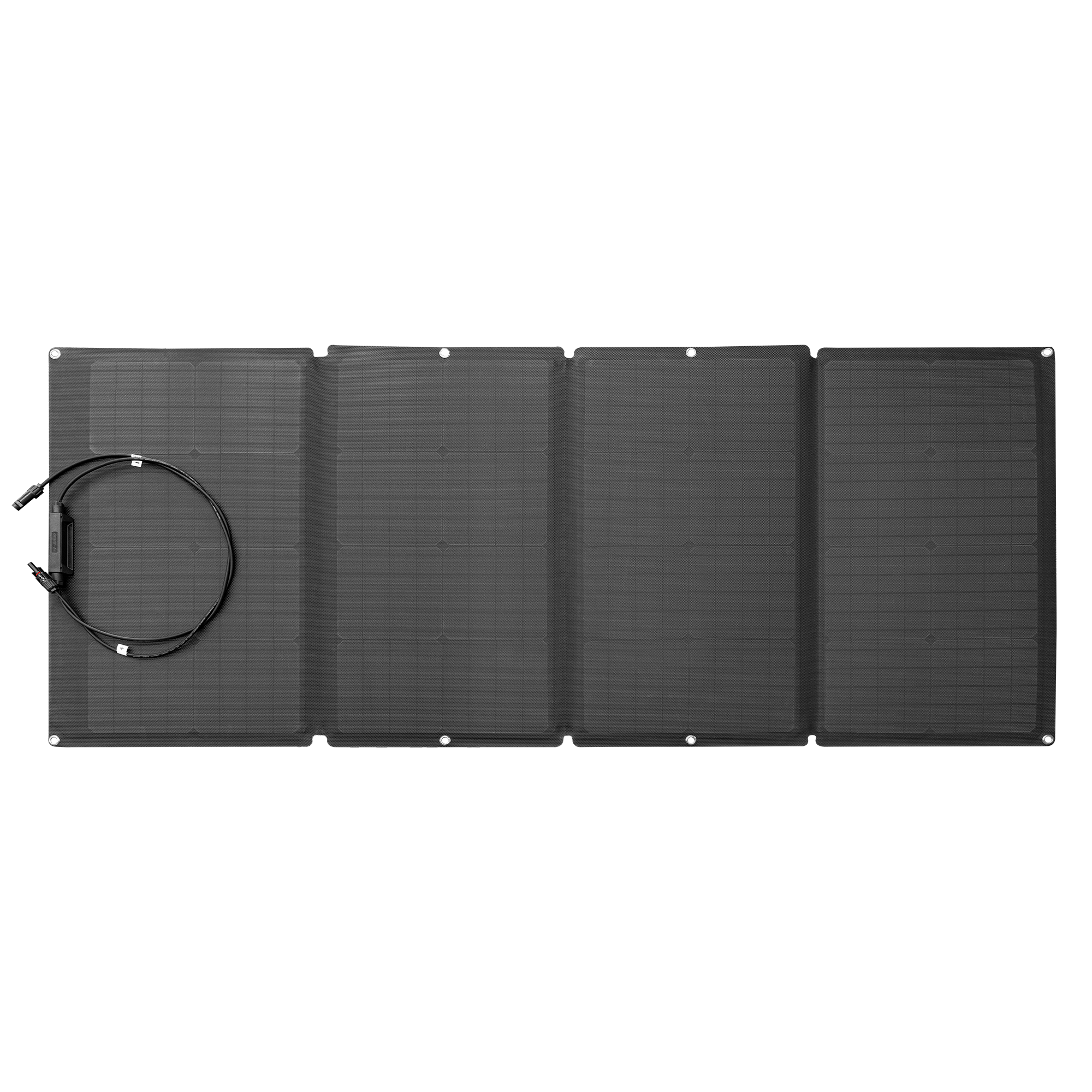 EcoFlow 110W Solar Panel 23.3-in x 13.5-in x 0.8-in 110-Watt Portable Solar Panel