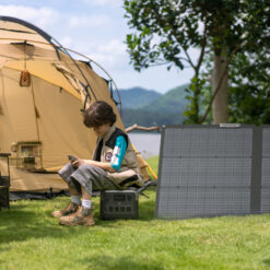 EcoFlow NextGen 160W Portable Solar Panel 63.4-in x 23.6-in x 1-in 160-Watt Portable Solar Panel