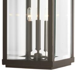 Progress Lighting Gibbes Street 3 -Light 30.62-in H Antique Bronze Hardwired Outdoor Wall Light