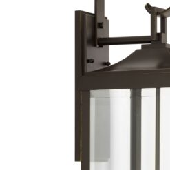 Progress Lighting Gibbes Street 3 -Light 30.62-in H Antique Bronze Hardwired Outdoor Wall Light